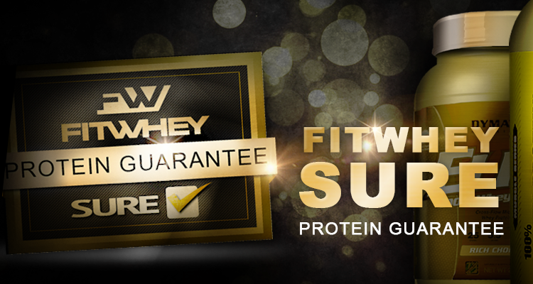 FITWHEY PROTEIN GUARANTEE เรามั่นใจไม่ขายเวย์ปลอม